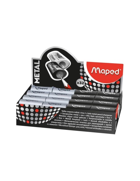 SACAPUNTAS METALICO MAPED SATELITE
