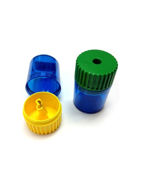 SACAPUNTAS M+R 914 PLASTICO 1 USO DEPOSITO CUCHILLA FIJADA PRESION