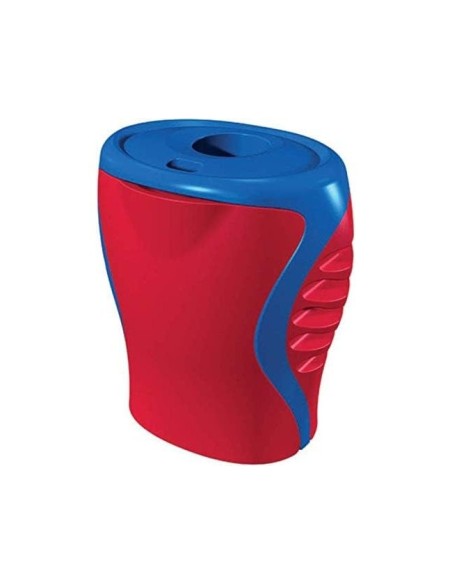 SACAPUNTAS PLASTICO MAPED BOOGY UN USO C/DEPOSITO COL.SURT.