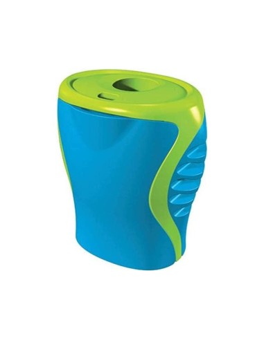 SACAPUNTAS PLASTICO MAPED BOOGY UN USO C/DEPOSITO COL.SURT.