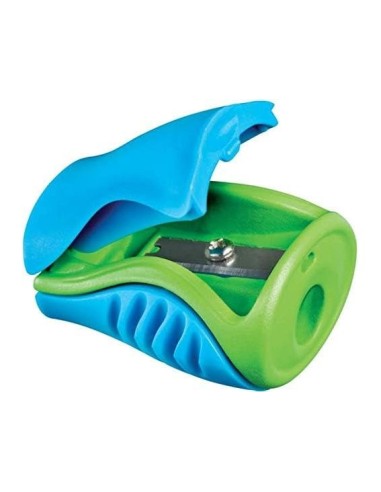 SACAPUNTAS PLASTICO MAPED BOOGY UN USO C/DEPOSITO COL.SURT.