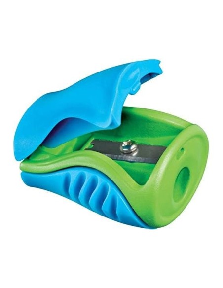 SACAPUNTAS PLASTICO MAPED BOOGY UN USO C/DEPOSITO COL.SURT.