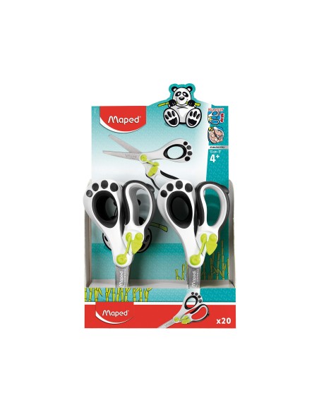 TIJERA ESC.MAPED MAGIC UP KOOPY 13CM- C/RESORTE FACILITAR LA ACCION C