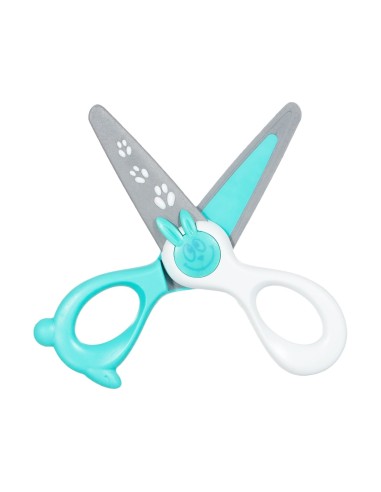 TIJERA ESC.MAPED KIDI-CUT 12 CM ESPECIAL INFANTIL CORTA SOLO PAPEL Y