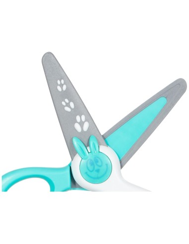 TIJERA ESC.MAPED KIDI-CUT 12 CM ESPECIAL INFANTIL CORTA SOLO PAPEL Y