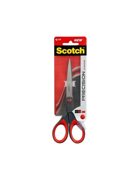 TIJERA OFICINA SCOTCH 18 CM ACERO INOXIDABLE C/AJUSTE TENSION