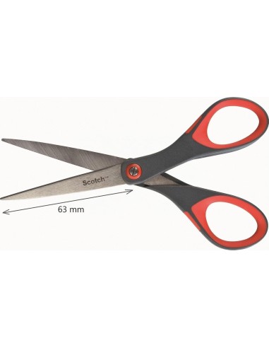 TIJERA OFICINA SCOTCH 18 CM ACERO INOXIDABLE C/AJUSTE TENSION