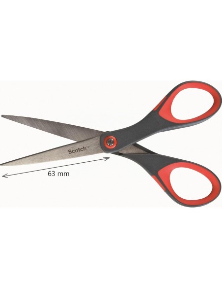 TIJERA OFICINA SCOTCH 18 CM ACERO INOXIDABLE C/AJUSTE TENSION