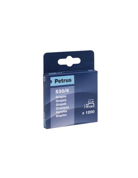 GRAPAS PETRUS Nº 530/6 CAJA 1200 GRAPAS