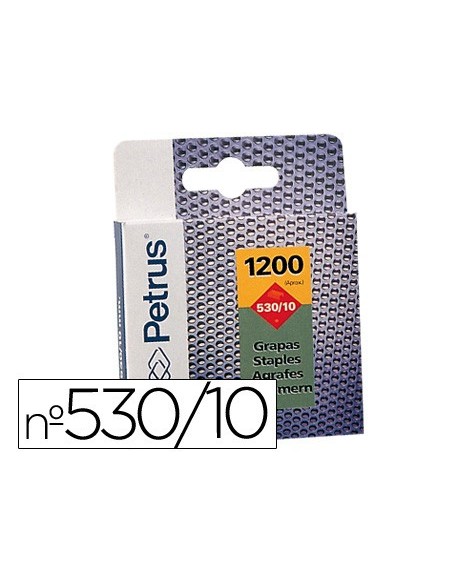 GRAPAS PETRUS Nº 530/10 CAJA 1200 GRAPAS