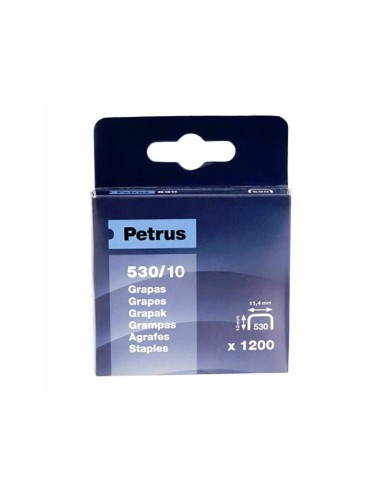 GRAPAS PETRUS Nº 530/10 CAJA 1200 GRAPAS