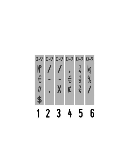 NUMERADOR AUTOMATICO FRAMUN 4 MM