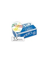 CLIPS COL.PAPER CAJA 100 2