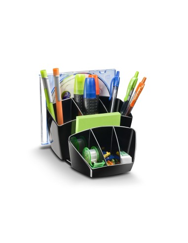 ORGANIZADOR SOBREMESA CEP CONFOR PLASTICO NEGRO