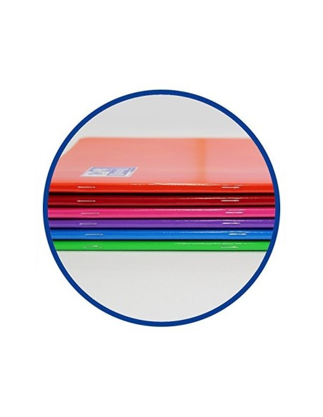 CUADERNO ENCOLADO OXFORD A4 4MM 48H. 90GR. COL. SURT.