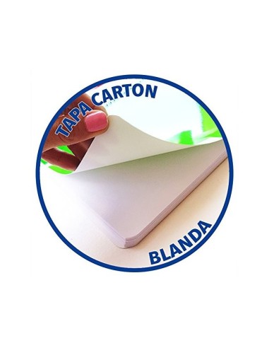 CUADERNO ENCOLADO OXFORD A5 T.CARTON PAUTA 2.5MM 48H. 90GR. SURT.