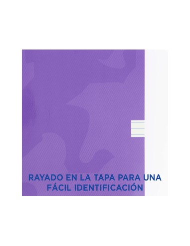 CUADERNO ENCOLADO OXFORD A4 HORIZONTAL 48H. 90GR. COL.SURT.