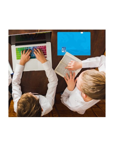 CUADERNO ENCOLADO OXFORD A4 HORIZONTAL 48H. 90GR. COL.SURT.