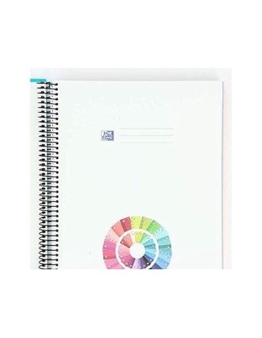 CUADERNO ESP. OXFORD EBOOK A4 T.EXTRA MICRO 5MM 80H 90GR. AZ.