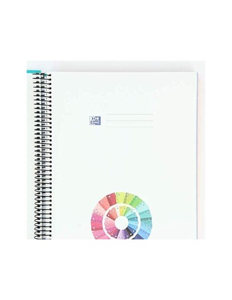 CUADERNO ESP. OXFORD EBOOK A4 T.EXTRA MICRO 5MM 80H 90GR. AZ.
