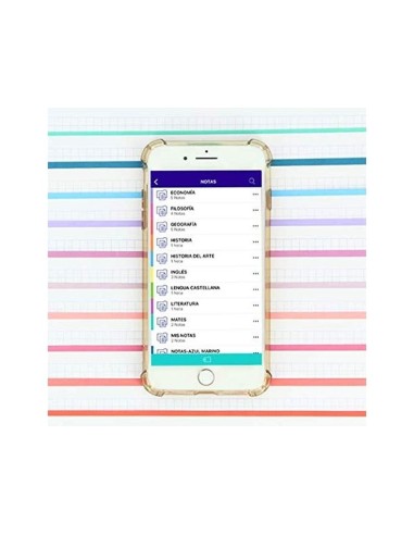 CUADERNO ESP. OXFORD EBOOK A4 T.EXTRA MICRO 5MM 80H 90GR. RJ.
