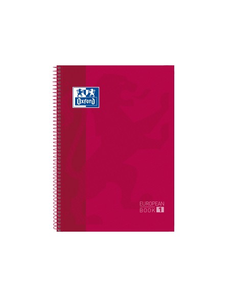 CUADERNO ESP. OXFORD EBOOK A4 T.EXTRA MICRO 5MM 80H 90GR. RJ.