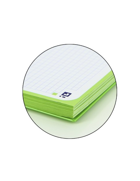 CUADERNO ESP. OXFORD EBOOK A4 T.EXTRA MICRO 5MM 80H 90GR. VE.