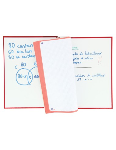 CUADERNO ESP. OXFORD EBOOK A4 T.EXTRA MICRO 5MM 80H 90GR. AM.