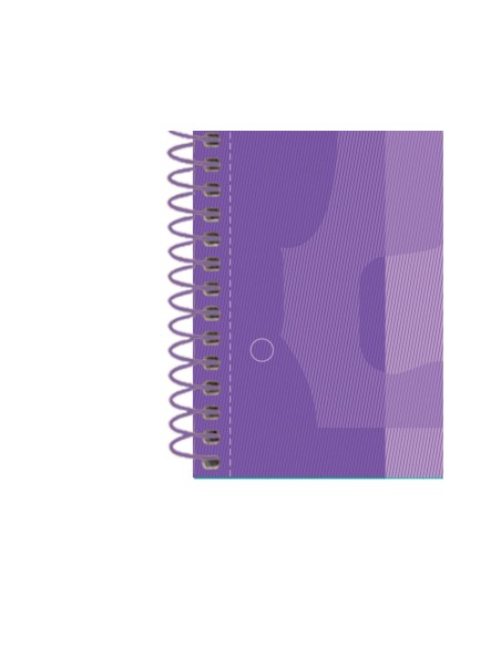 CUADERNO ESP. OXFORD EBOOK A4 T.EXTRA MICRO 5MM 80H 90GR. LILA