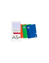 CUADERNO ESP. OXFORD A5 T.EXTRA 4MM 80H 90GR. COL. SURT. 2