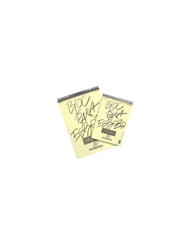 CUADERNO ESP. GUARRO DIBUJO A3 ESBOZO 100H. 90GR.