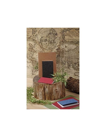 CUADERNO COSIDO AGE-BAG A4 T.CARTON LISO 96H. 90GR. HAVANA