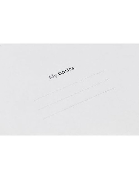 CUADERNO COSIDO AGE-BAG A5 T.CARTON LISO 96H. 90GR. NG.