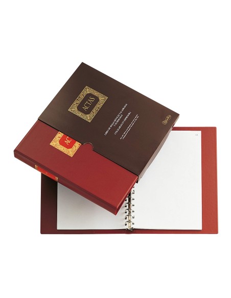 LIBRO MIQUELRIUS DIN A4 ACTAS C/100 H.MOVIBLES