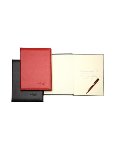 LIBRO FIRMAS AUTOGRAPH 6876 TAPA ACOLCHADA NEGRA 305X210 MM