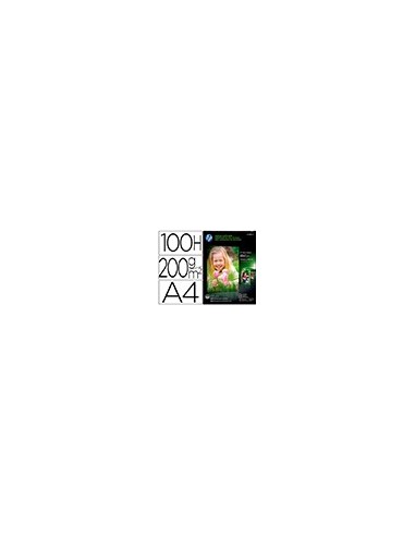 PAPEL FOTOGRAFICO HP SEMI-GLOSSY 170G/M2- A4- 100H Q2510A