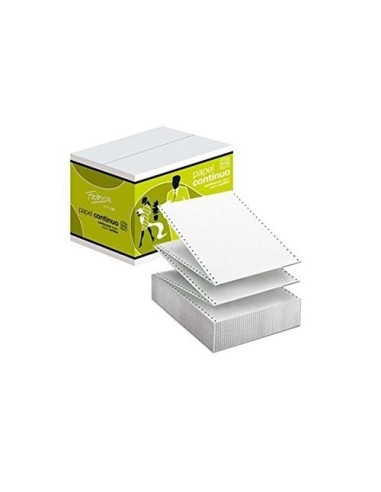 PAPEL CONTINUO 240X11 BLANCO 2 H.CAJA 1500 JUEGOS