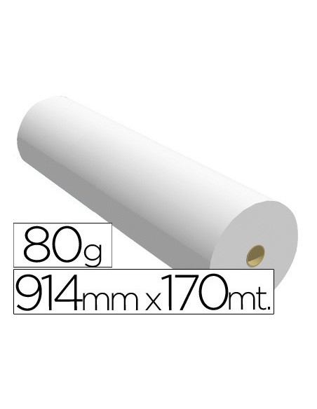 PAPEL REPROGRAFIA NAVIGATOR PPC PLANOS 914X170MT 80 GR.