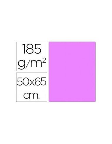 CARTULINA GUARRO LILA 50X65 CM 185 GR