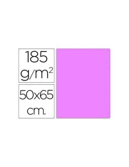 CARTULINA GUARRO LILA 50X65 CM 185 GR