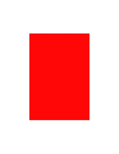 CARTULINA FLUOR ROJA 50X65 CM