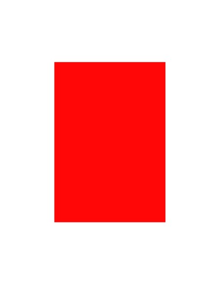 CARTULINA FLUOR ROJA 50X65 CM