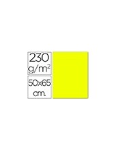 CARTULINA FLUOR AMARILLA 50X65 CM 2