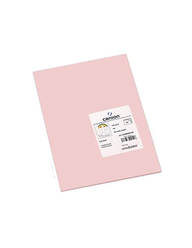 CARTULINA GUARRO DIN A4 ROSA 185 GR PAQUETE 50 H 200040159