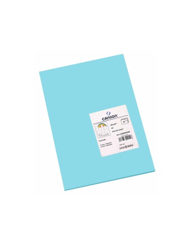 CARTULINA GUARRO DIN A3 AZUL TURQUESA 185 GR PAQUETE 50 H 200040204