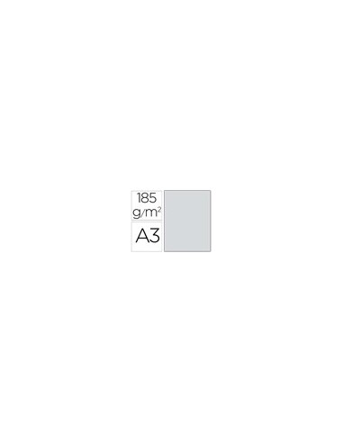 CARTULINA GUARRO DIN A3 GRIS PLOMO 185 GR PAQUETE 50 H 200040215
