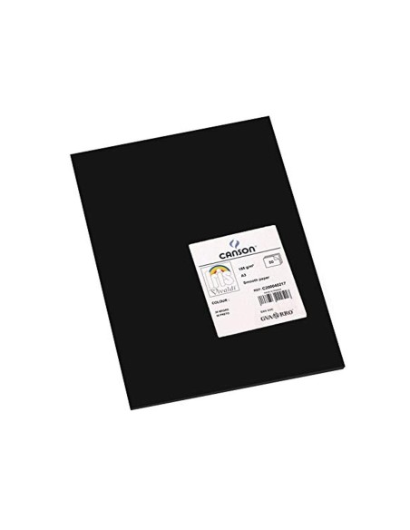 CARTULINA GUARRO DIN A3 NEGRO 185 GR PAQUETE 50 H 200040217