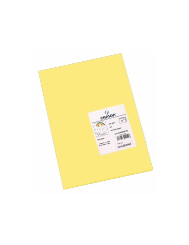 CARTULINA GUARRO DIN A3 AMARILLO LIMON 185 GR PAQUETE 50 H 200040182