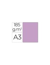 CARTULINA GUARRO DIN A3 LILA 185 GR PAQUETE 50 H 200040196 2