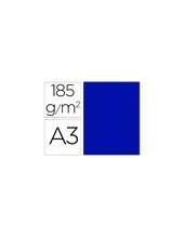 CARTULINA GUARRO DIN A3 AZUL ULTRAMAR 185 GR PAQUETE 50 H 200040203 2